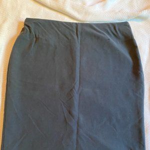 Navy blue pencil skirt